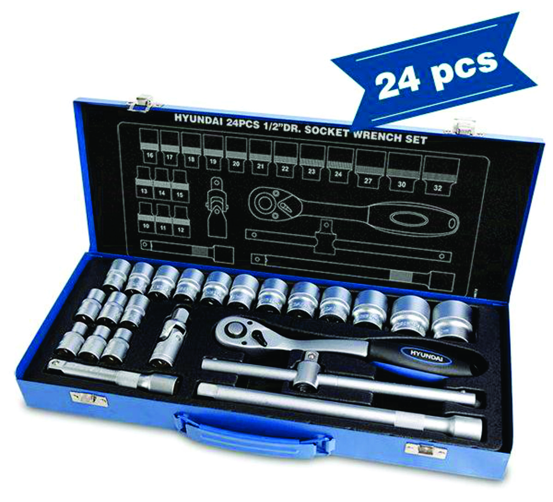Set 24 chei tubulare 1/2 HYUNDAI HY-59672