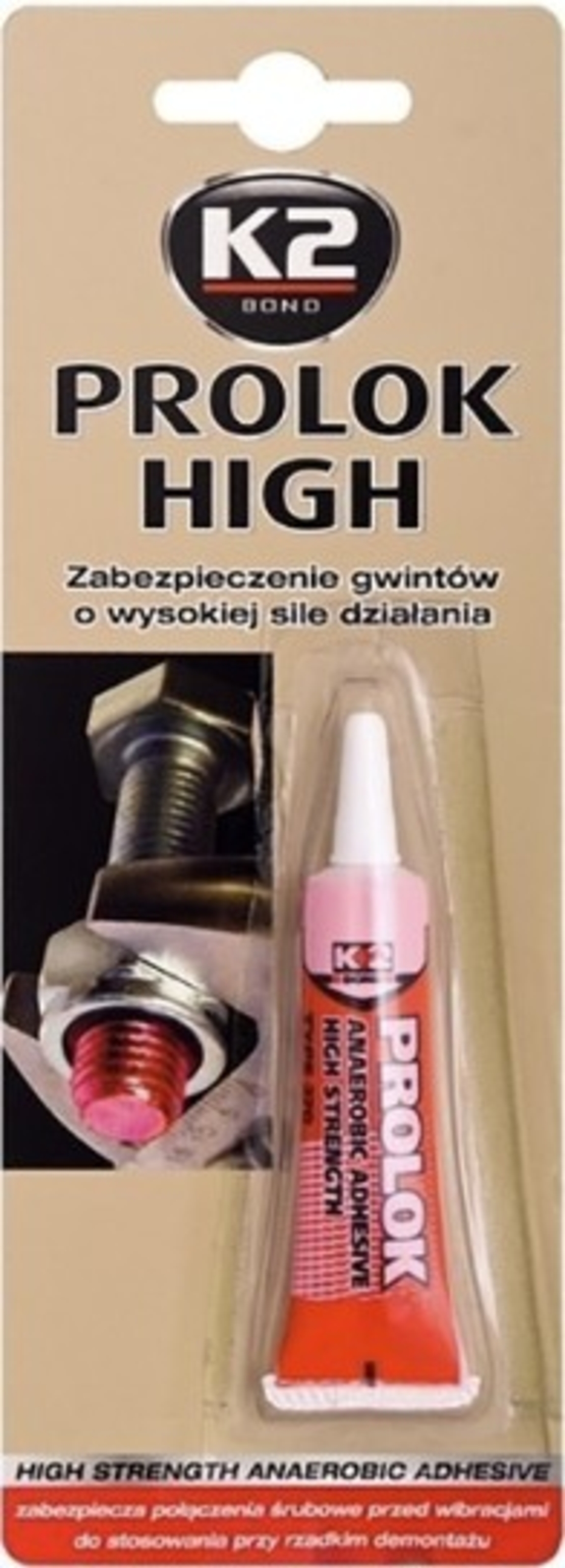 PROLOK HIGH 6ml - Solutie blocat suruburi (puternic)