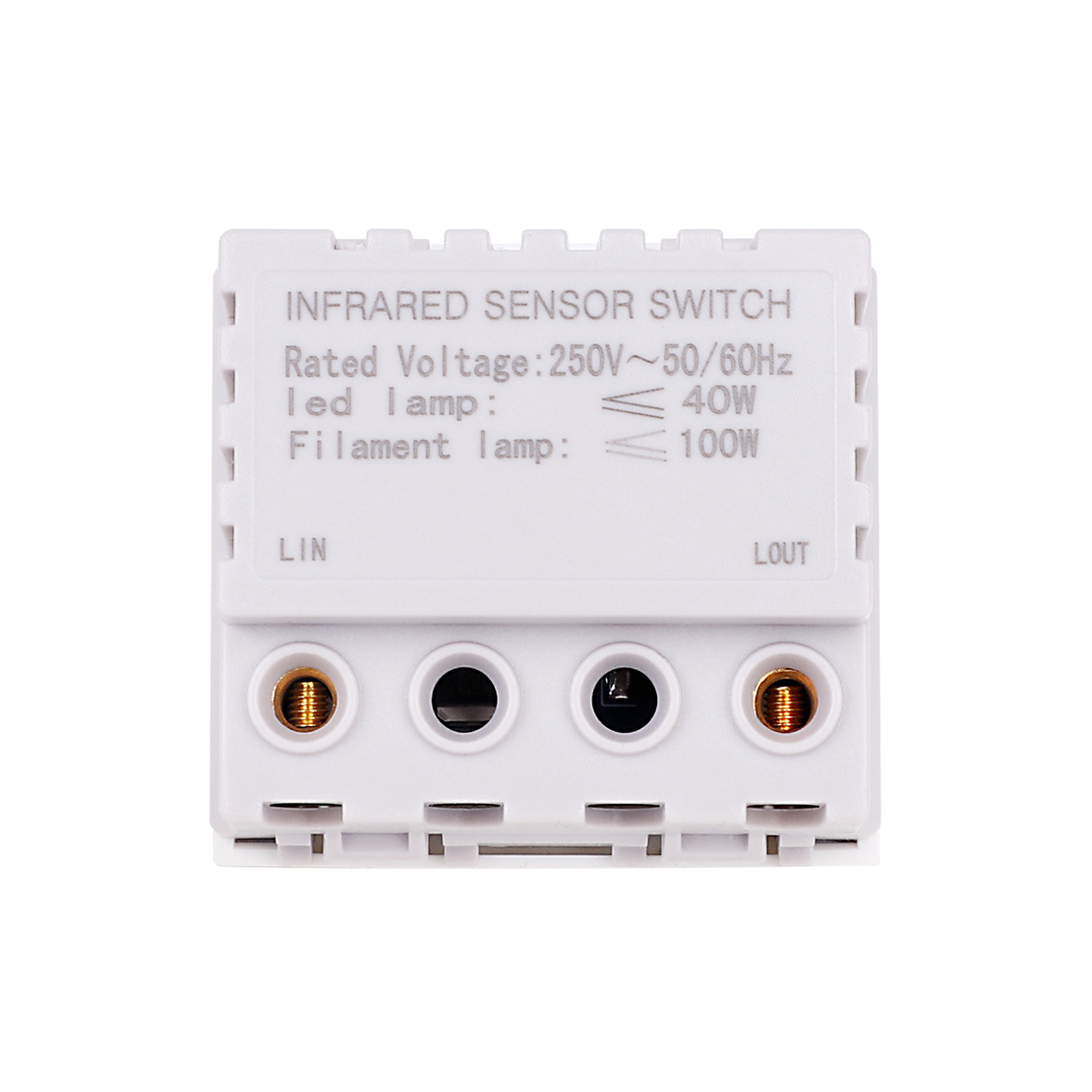 Modul Senzor de Miscare 2M LUXION, Standard Italian, alb