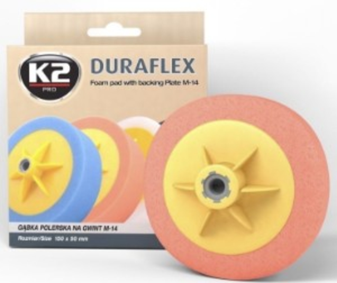 DURAFLEX FOAM ORANGE - Burete slefuire orange