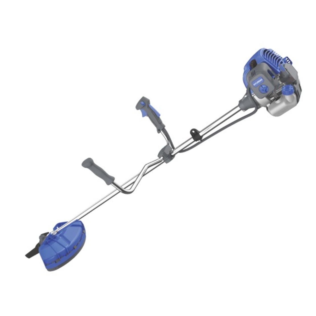 Motocoasa Hyundai HY-BC520 GT-2, motor in 2 timpi, 52 cmc, 2 CP, sistem de taiere Tap&Go, cutit cu 3 dinti, cap cu fir 2.4 mm