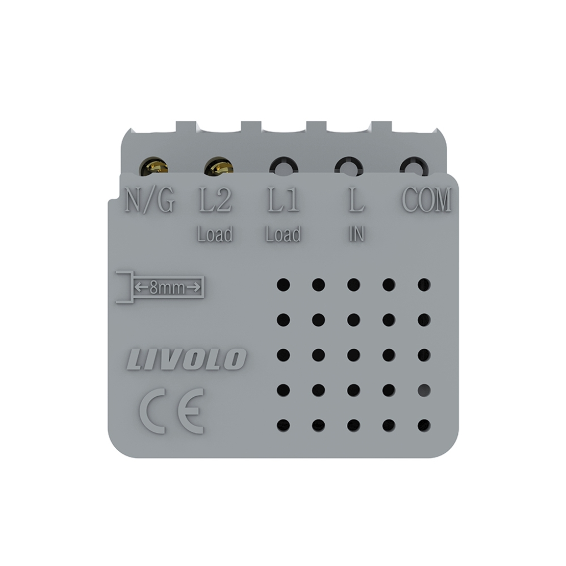 Modul Priza USB-A + USB-C LIVOLO – Serie Noua, negru