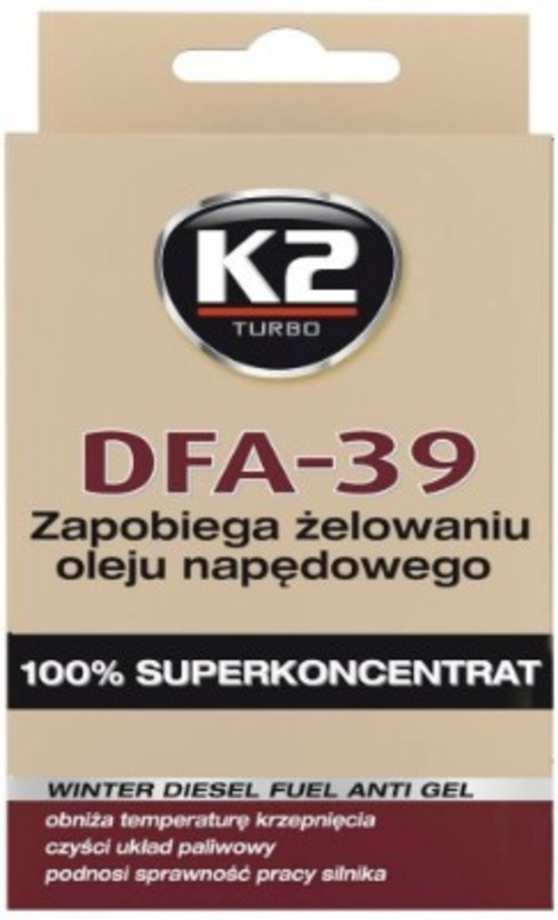 TURBO DFA-39 50ml - Anticongelant diesel concentrat 50ml.