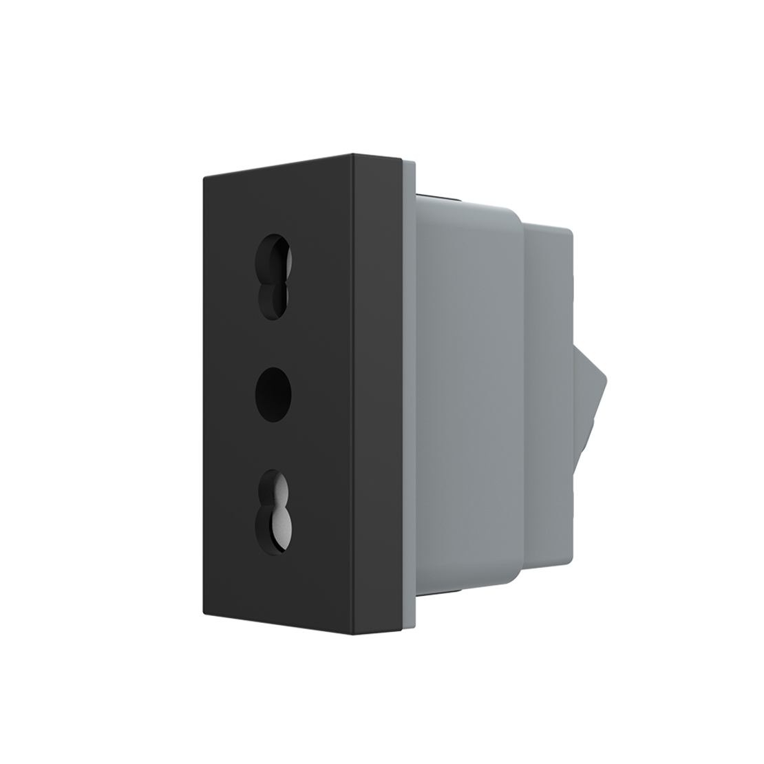 Modul priza simpla ingusta LIVOLO, negru