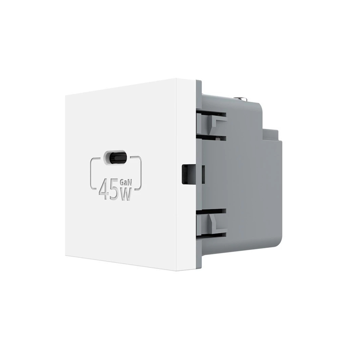 Modul Priza USB Tip C Livolo - Serie Noua, alb