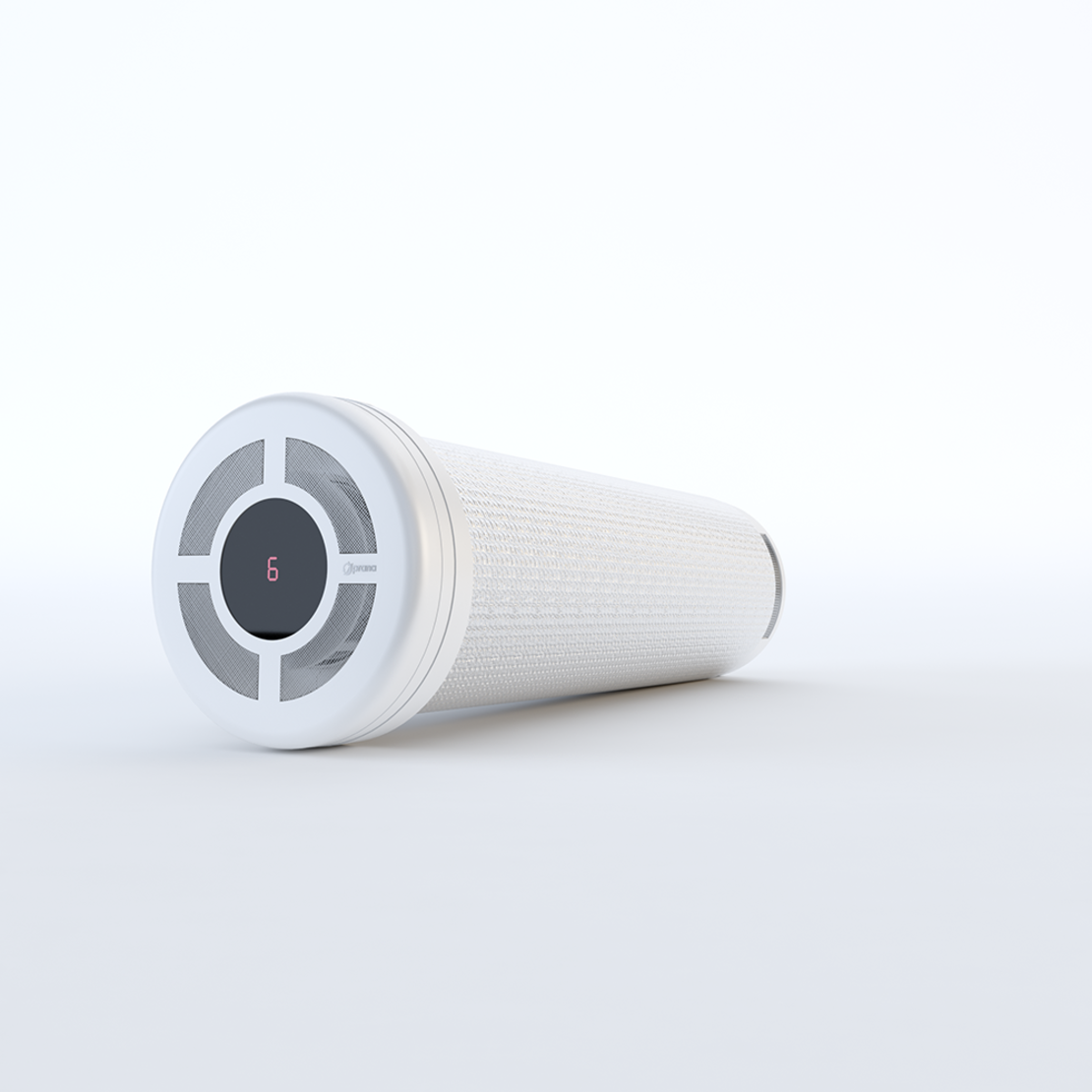 Sistem de ventilatie cu recuperare de caldura PRANA 200C ERP PREMIUM PLUS cu Functie Preincalzire
