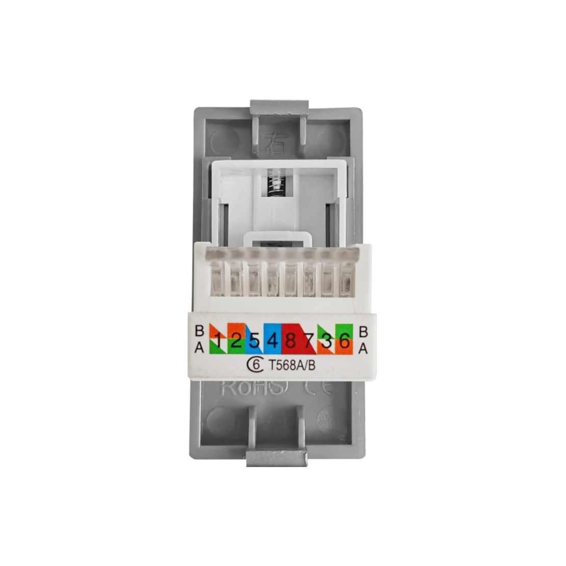 Modul Priza Internet CAT6 RJ45 1M LUXION, gri