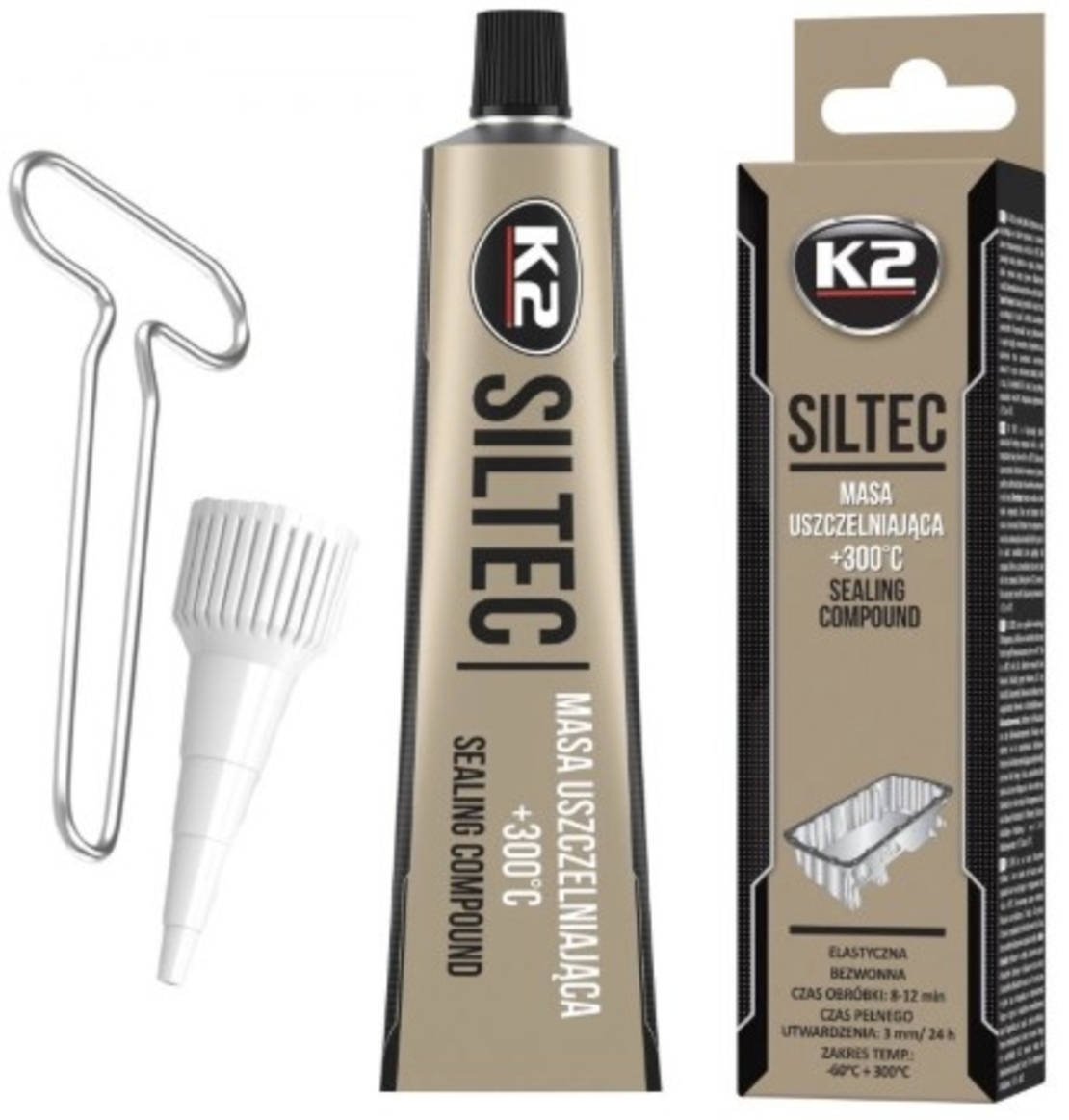 SILTEC 90G - Silicon garnituri pe baza de OXIMA -60°C - +300°C