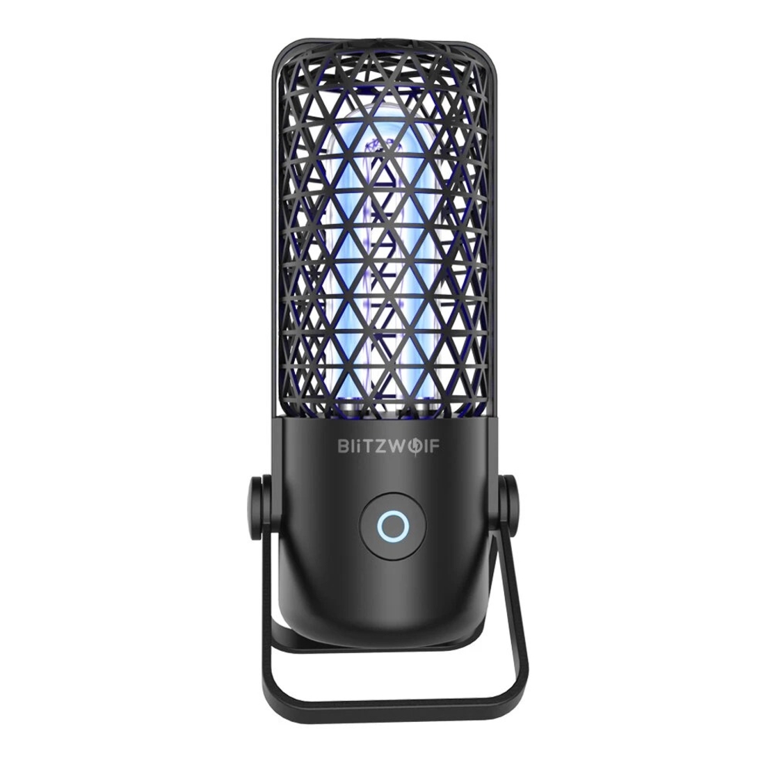 Lampa de sterilizare BlitzWolf BW-FUN4, Portabila, Ultraviolete si ozon, Baterie 700 mAh, negru