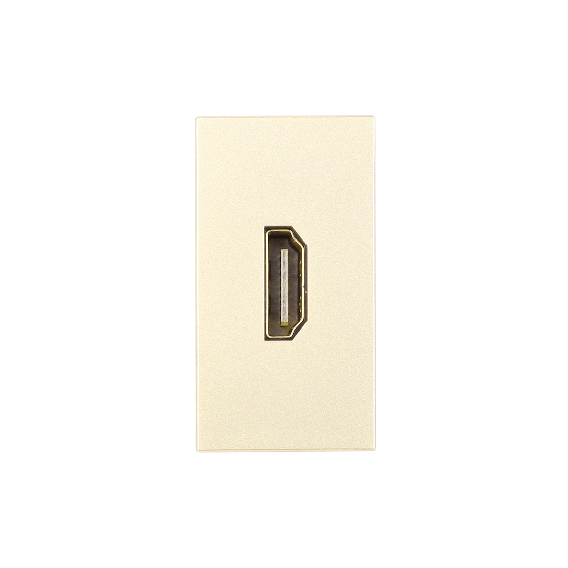 Modul Priza HDMI 1M LUXION, Standard Italian, auriu