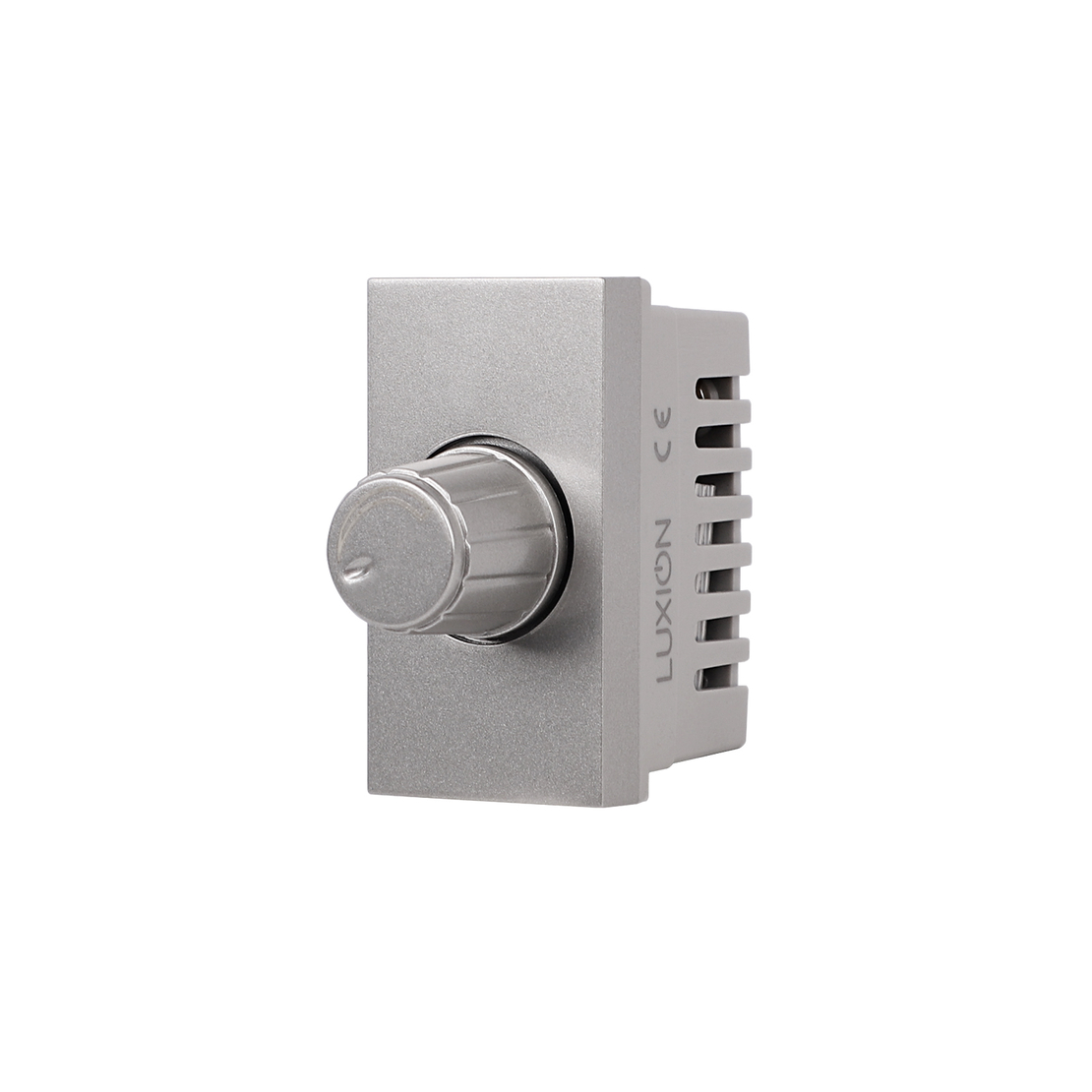 Modul Intrerupator Mecanic cu Variator 1M LUXION, Standard Italian, gri