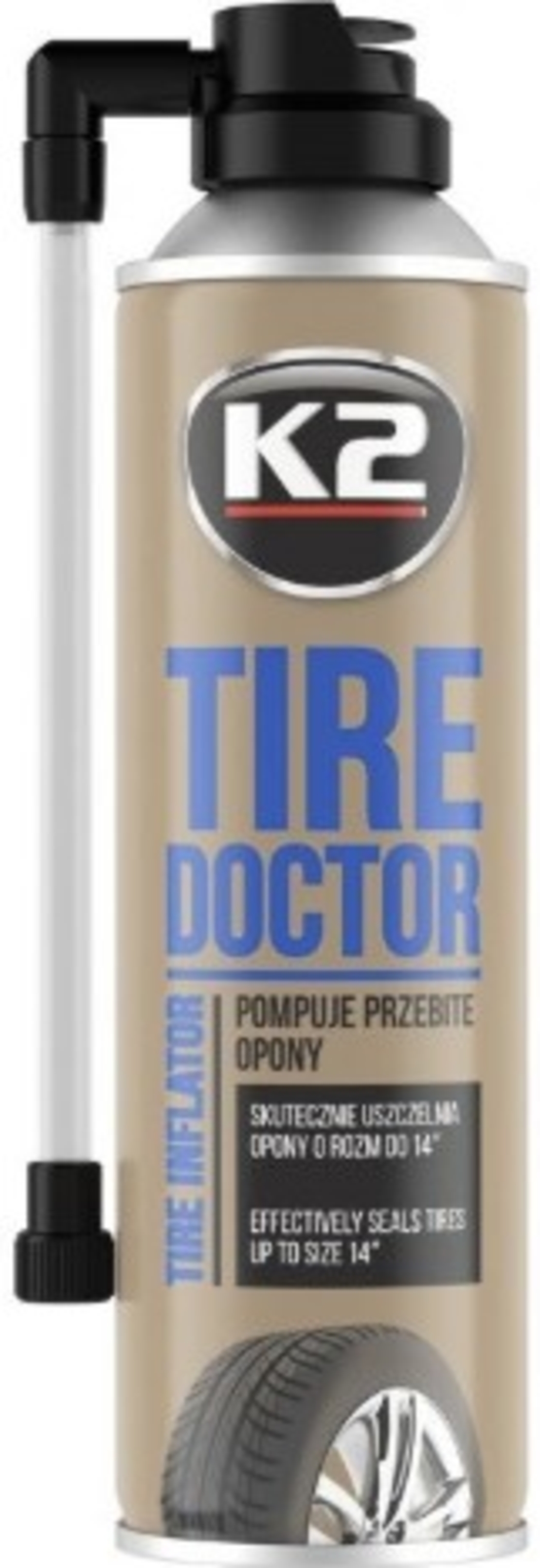 TIRE DOKTOR - Spray pt. umflat şi reparat anvelope