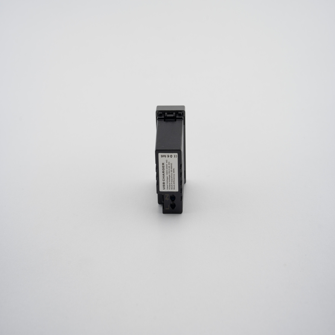 Modul Priza USB 2.4A 5V LUXION, gri