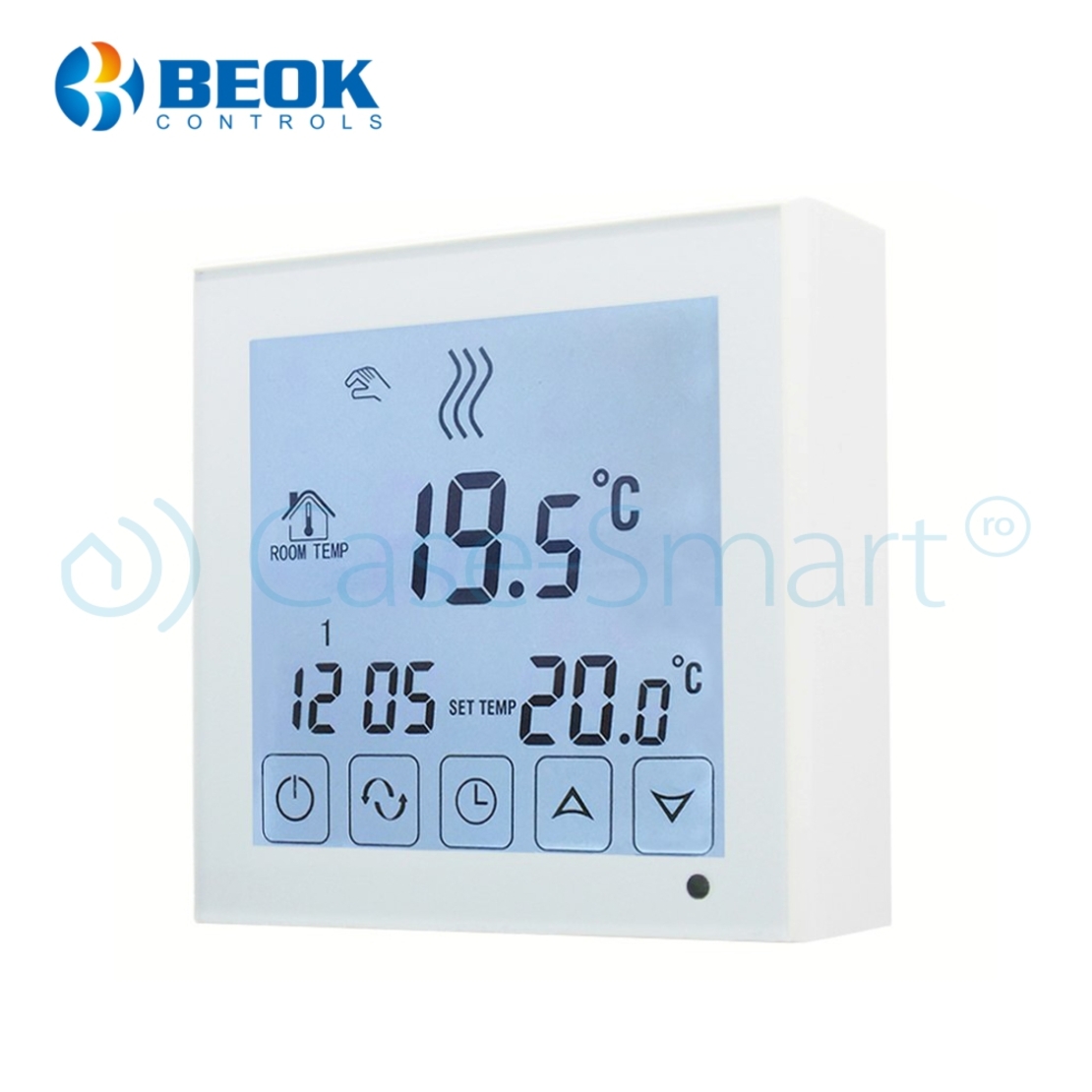 Termostat pentru centrala termica pe gaz si incalzire in pardoseala BeOK BOT-323W