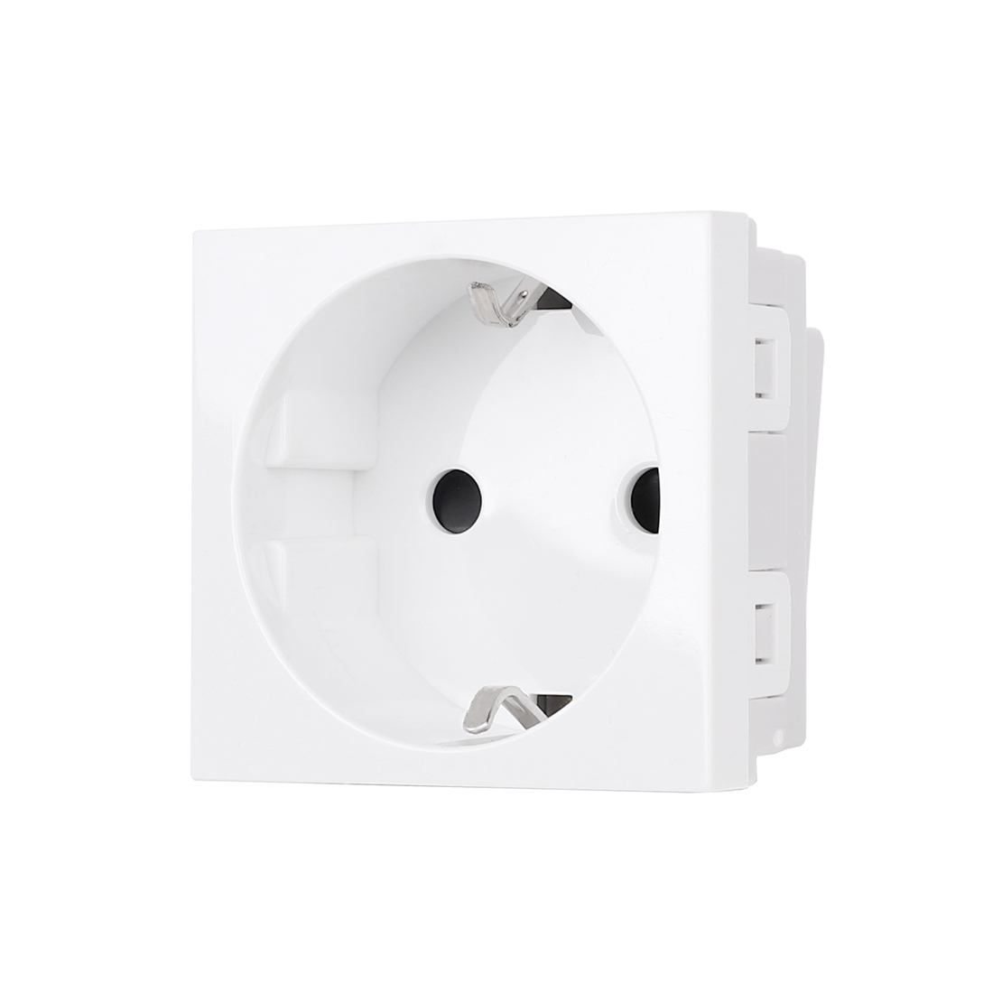 Modul Priza Schuko 2M Luxion, Standard Italian, alb