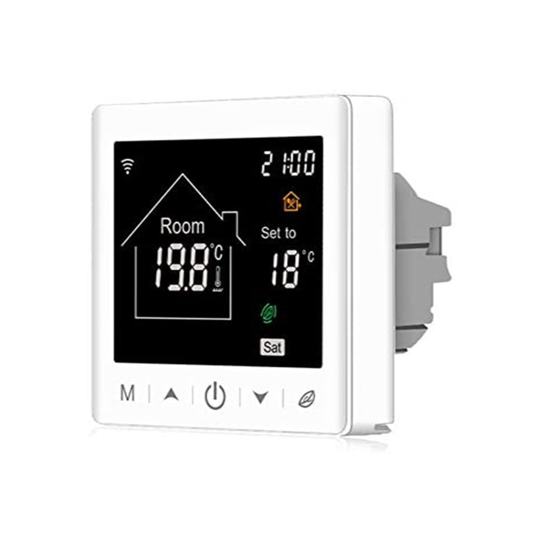 Termostat Wi-Fi pentru incalizare electrica in pardoseala BeOk TR9B-WIFI-EP