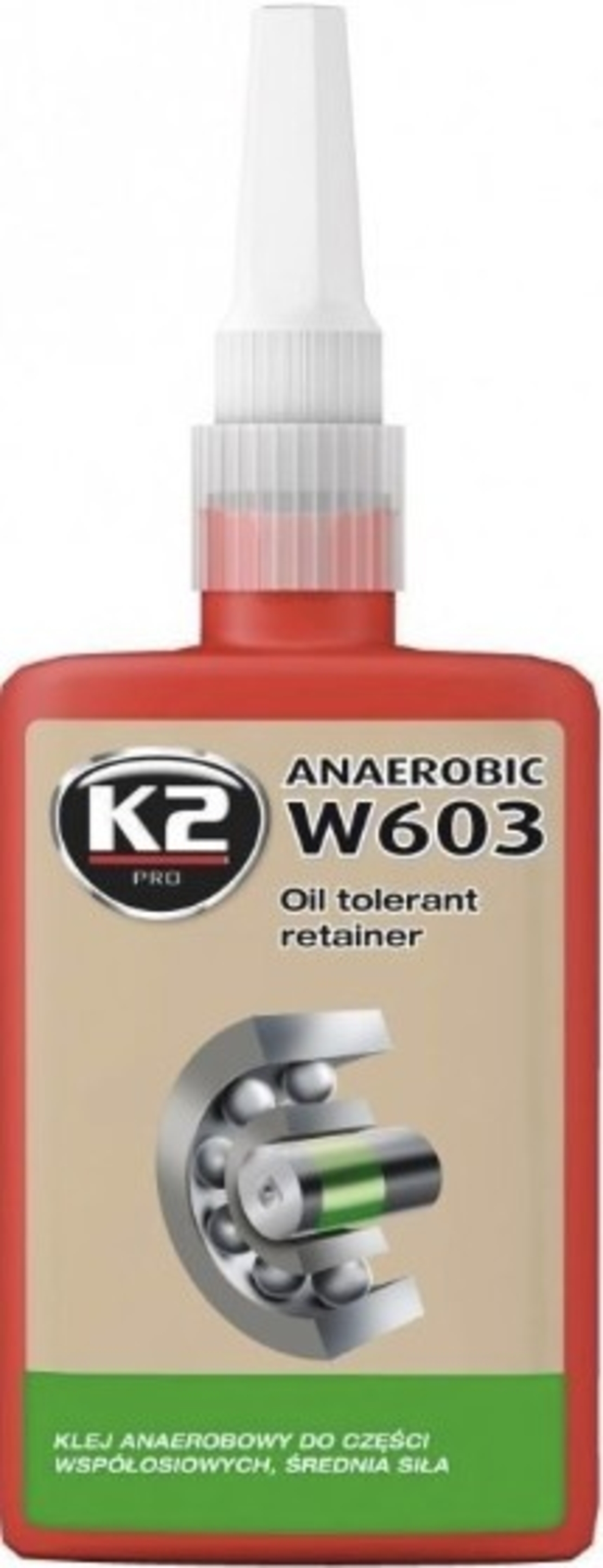 Solutie fixat asamblari cilindrice (puternic) tolerant la ulei - W603 50ml