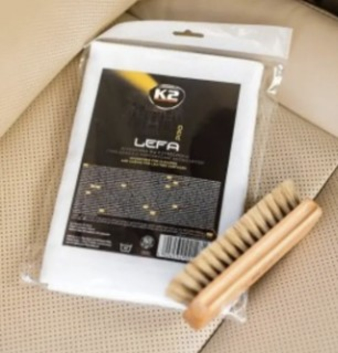 Laveta microfibra LEFA PRO - 40x40cm (tapiterie piele)