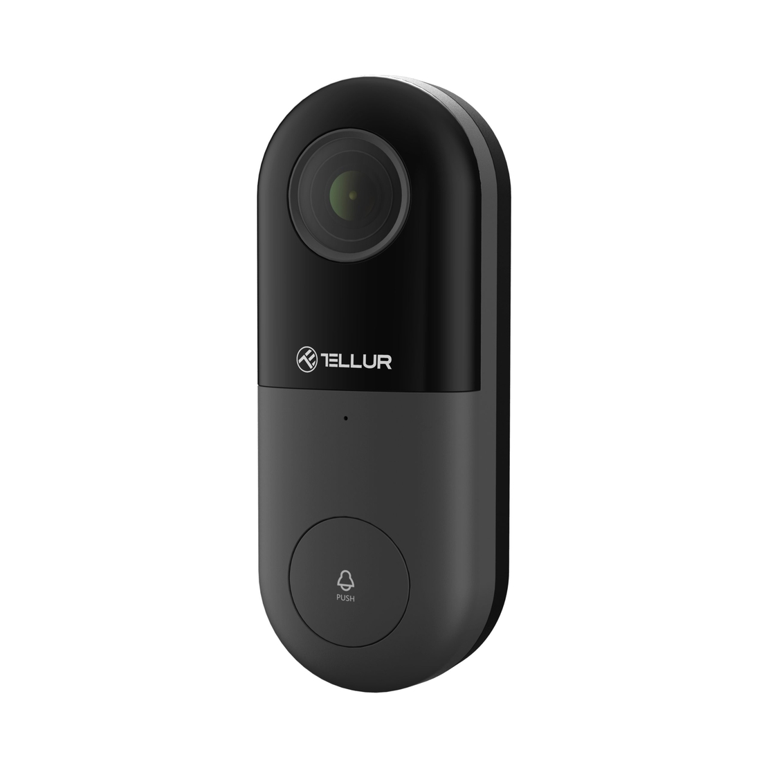 Videointerfon Tellur, Rezolutie 1080P, Infrarosu 130°, Wi-Fi, Slot microSD
