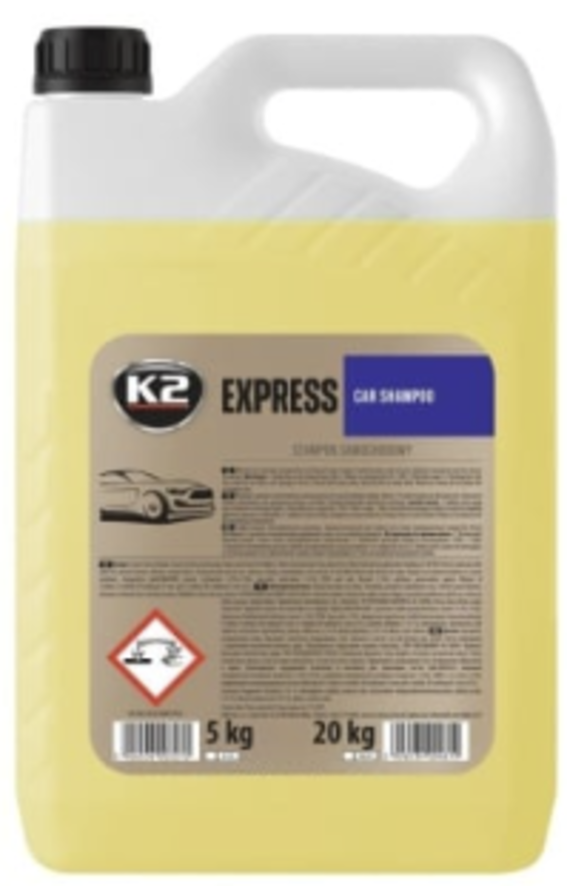 EXPRESS 5L - Şampon auto 5L.
