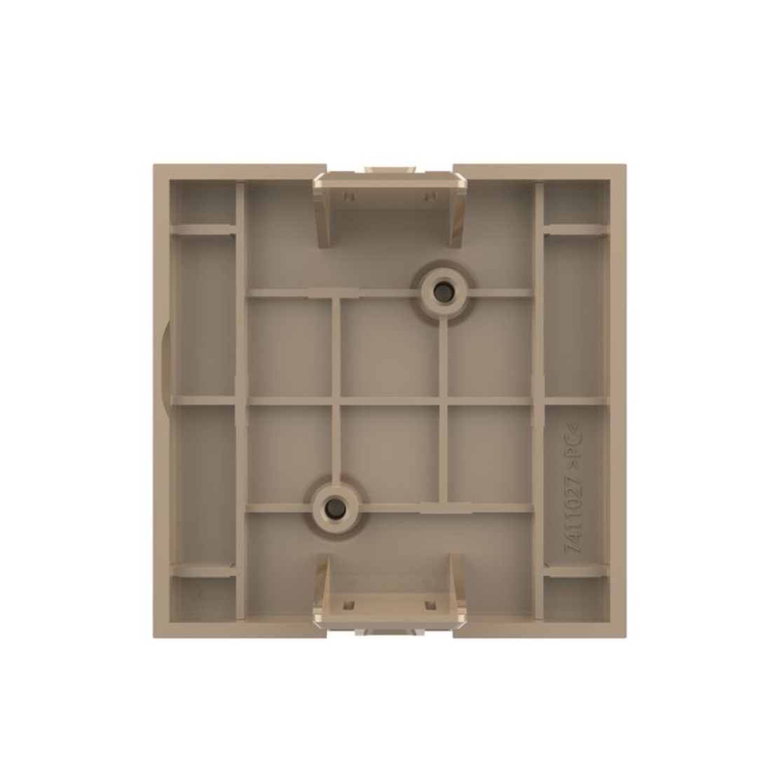 Priza Blank / Goala LIVOLO, 2 Module - Serie Noua, auriu