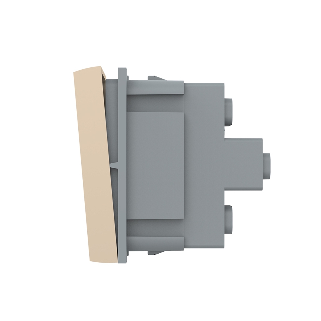 Modul Intrerupator Simplu Mecanic cu Reset LIVOLO - Serie Noua, auriu