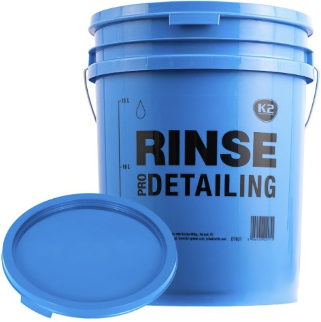 K2 RINSE 20L-recipient din HDPE special pentru solutii