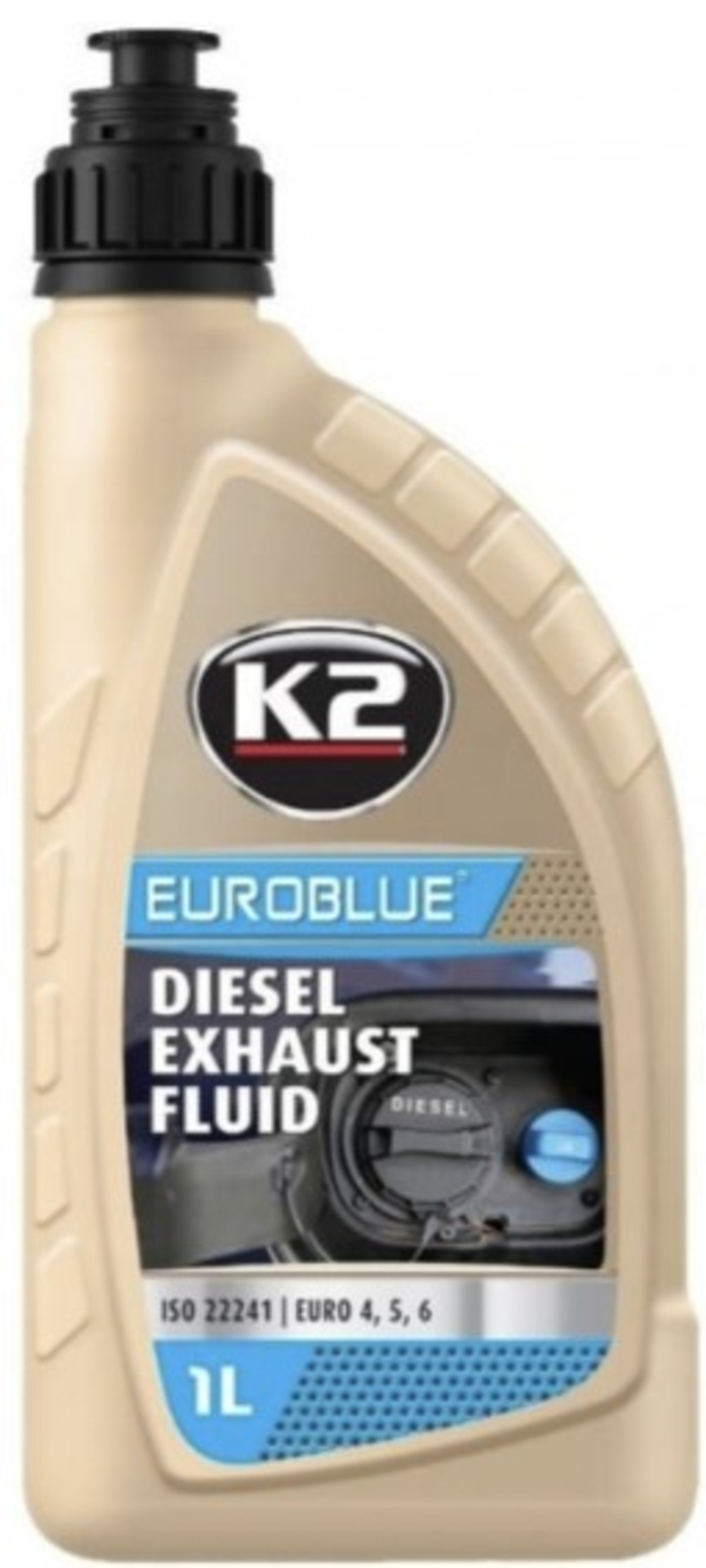 K2 EUROBLUE - Solutie Ad blue - 1L, EURO 4, 5, 6   ISO 22241