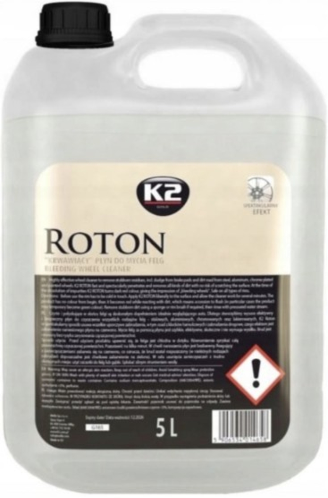 ROTON 5L - Solutie pentru curatarea tuturor tipurilor de jante