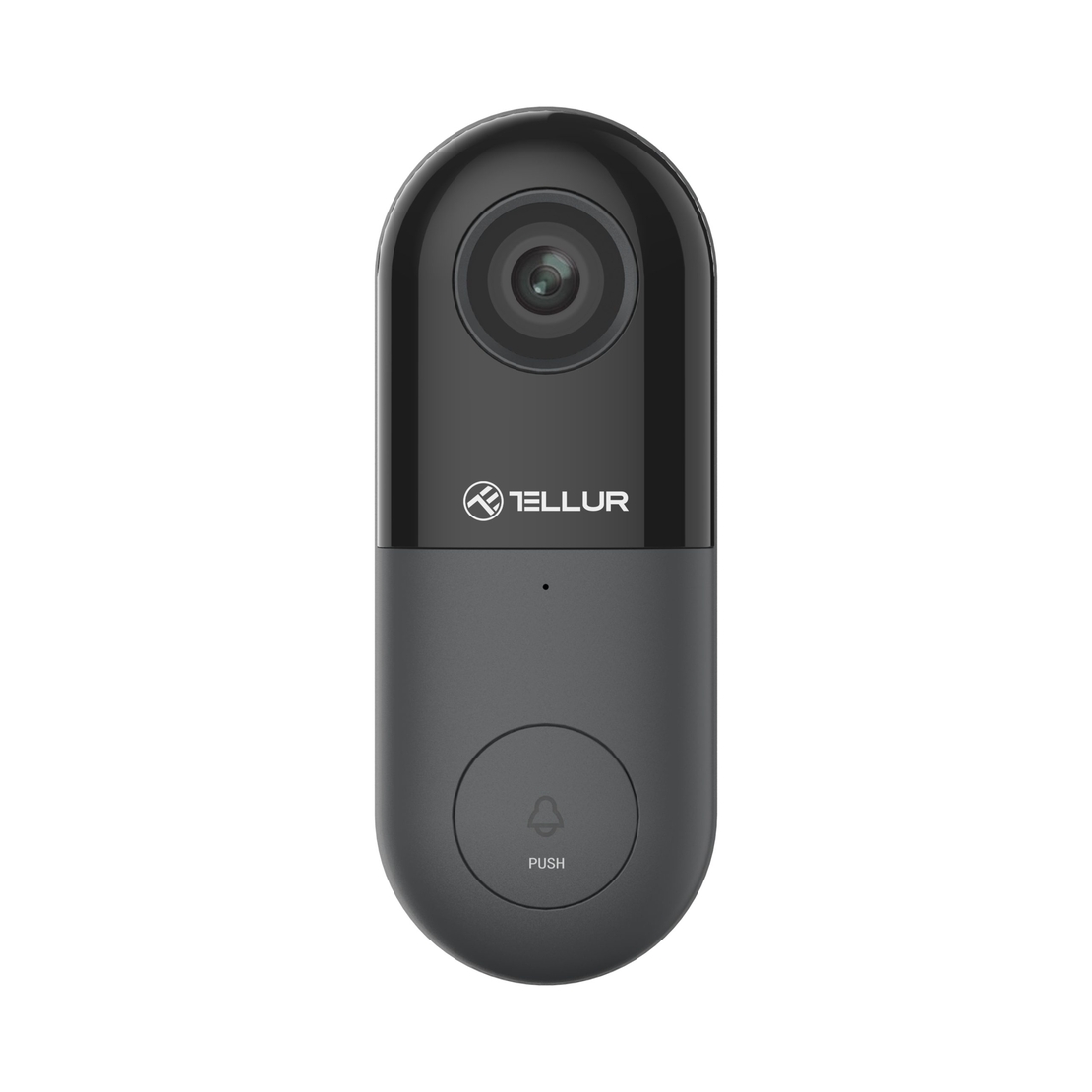 Videointerfon Tellur, Rezolutie 1080P, Infrarosu 130°, Wi-Fi, Slot microSD