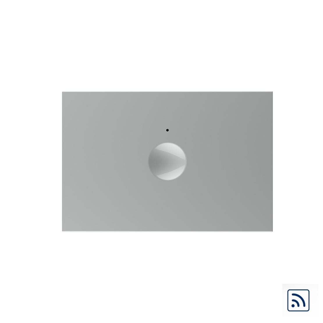 Modul intrerupator simplu wireless cu touch Livolo standard Italian, Serie noua, gri