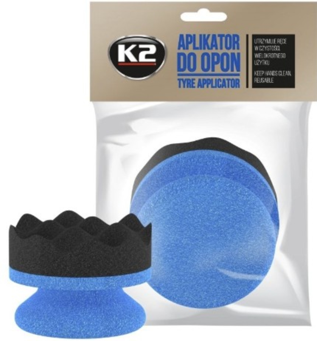 Burete aplicare XXL - Aplicare dressing cauciuc, agent de innegrire