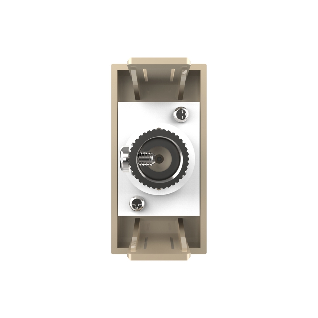 Priza TV Livolo, auriu