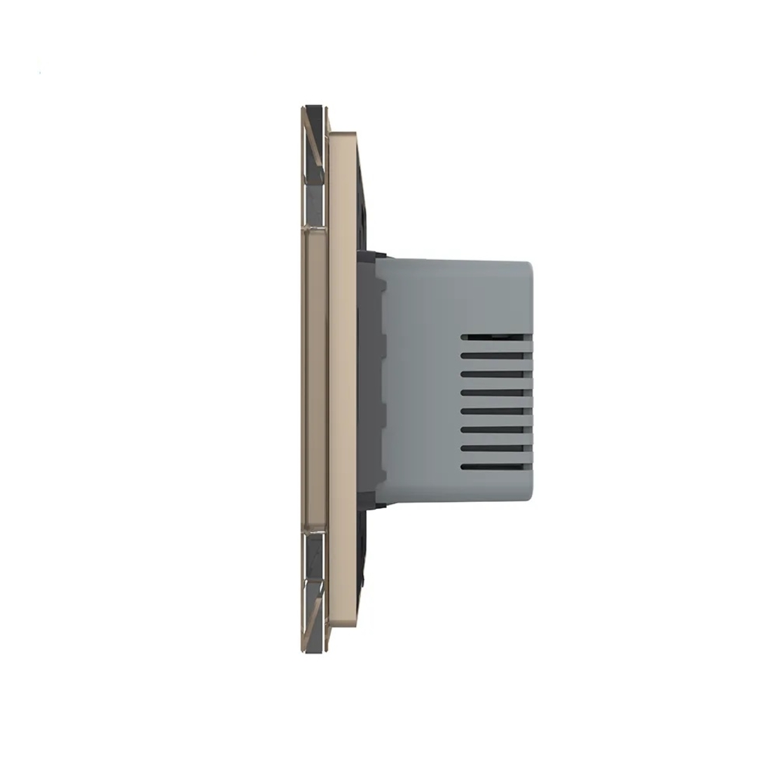 Termostat LIVOLO pentru sisteme de incalzire electrice, protocol ZigBee EC, auriu