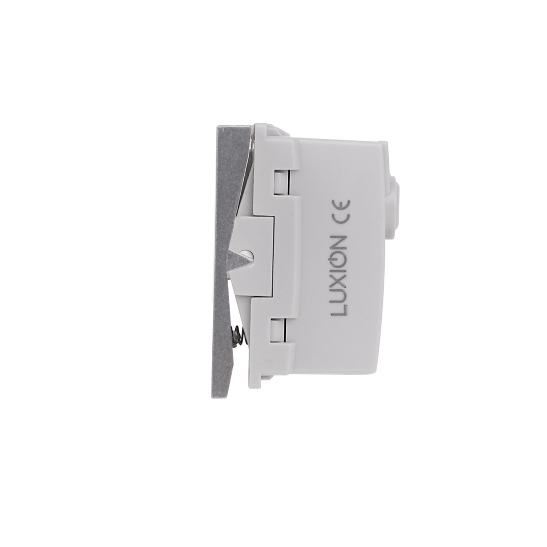 Modul Buton Revenire Mecanic (Sonerie) 3M LUXION, Standard Italian, gri