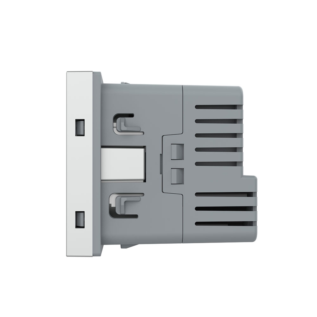 Modul Priza Schuko + USB-C LIVOLO, Standard German - Serie Noua, gri