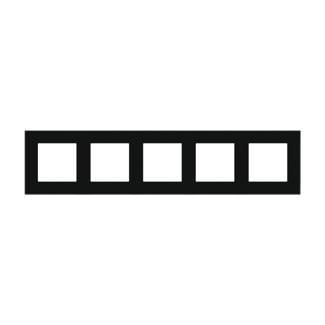 Rama Cvintupla LUXION Din Sticla, negru