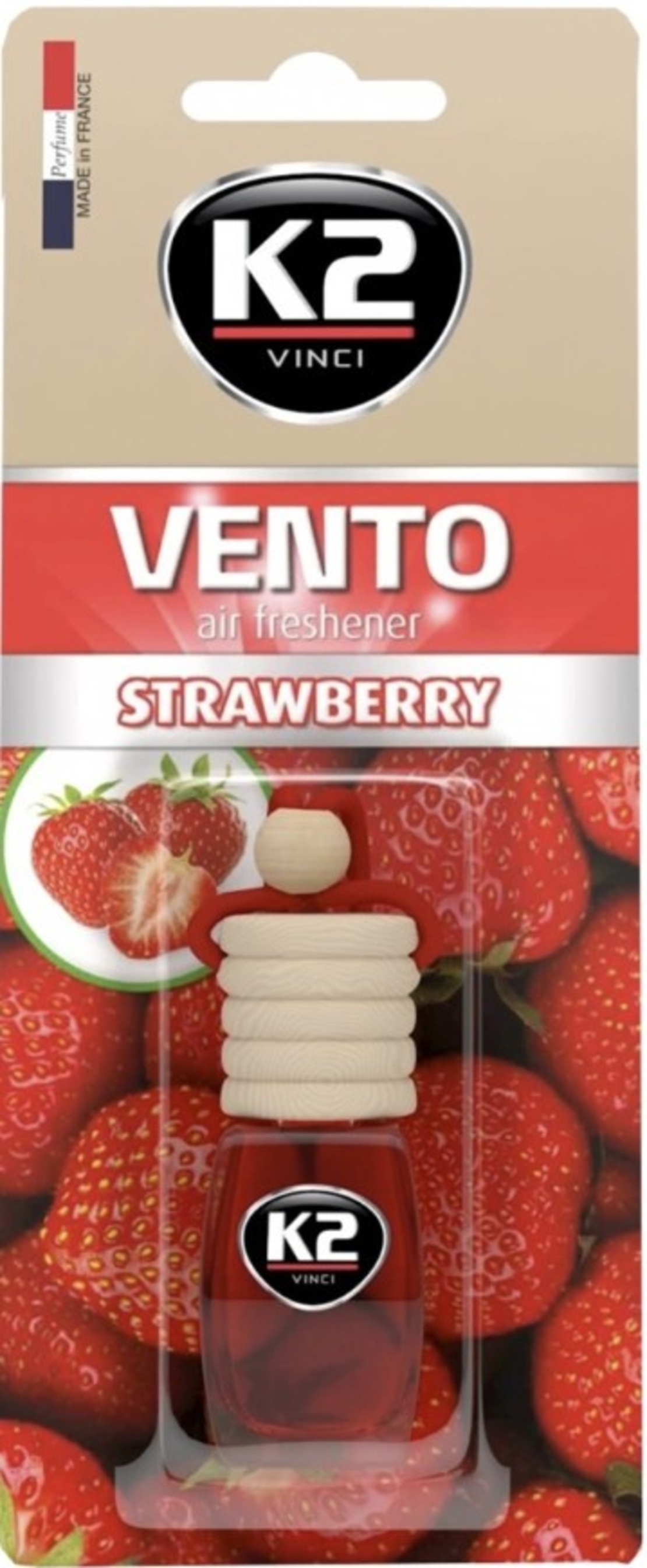 VENTO 8ML - Odorizant sticluta cu snur - Strawberry