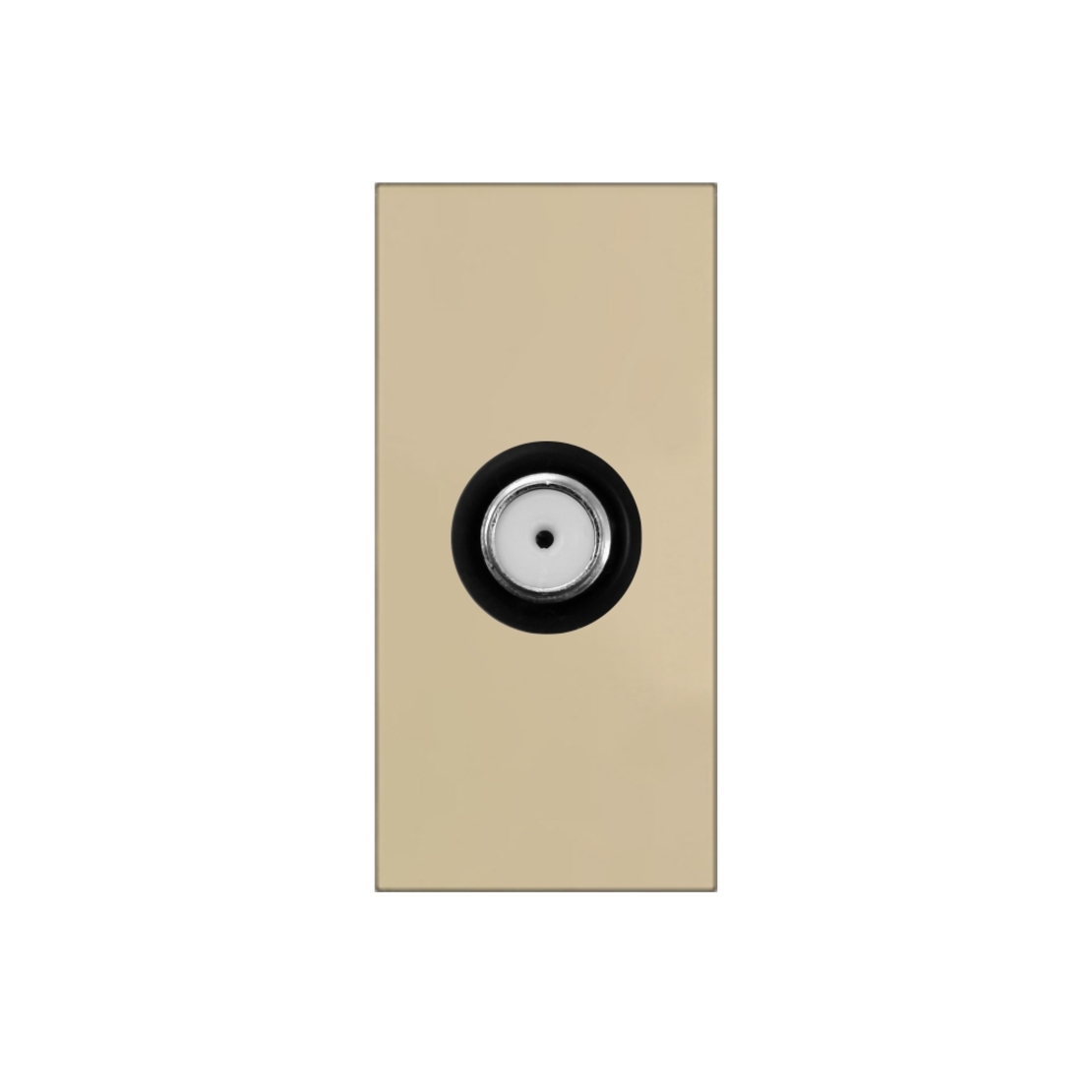 Modul Priza TV Satelit 1M LUXION, auriu