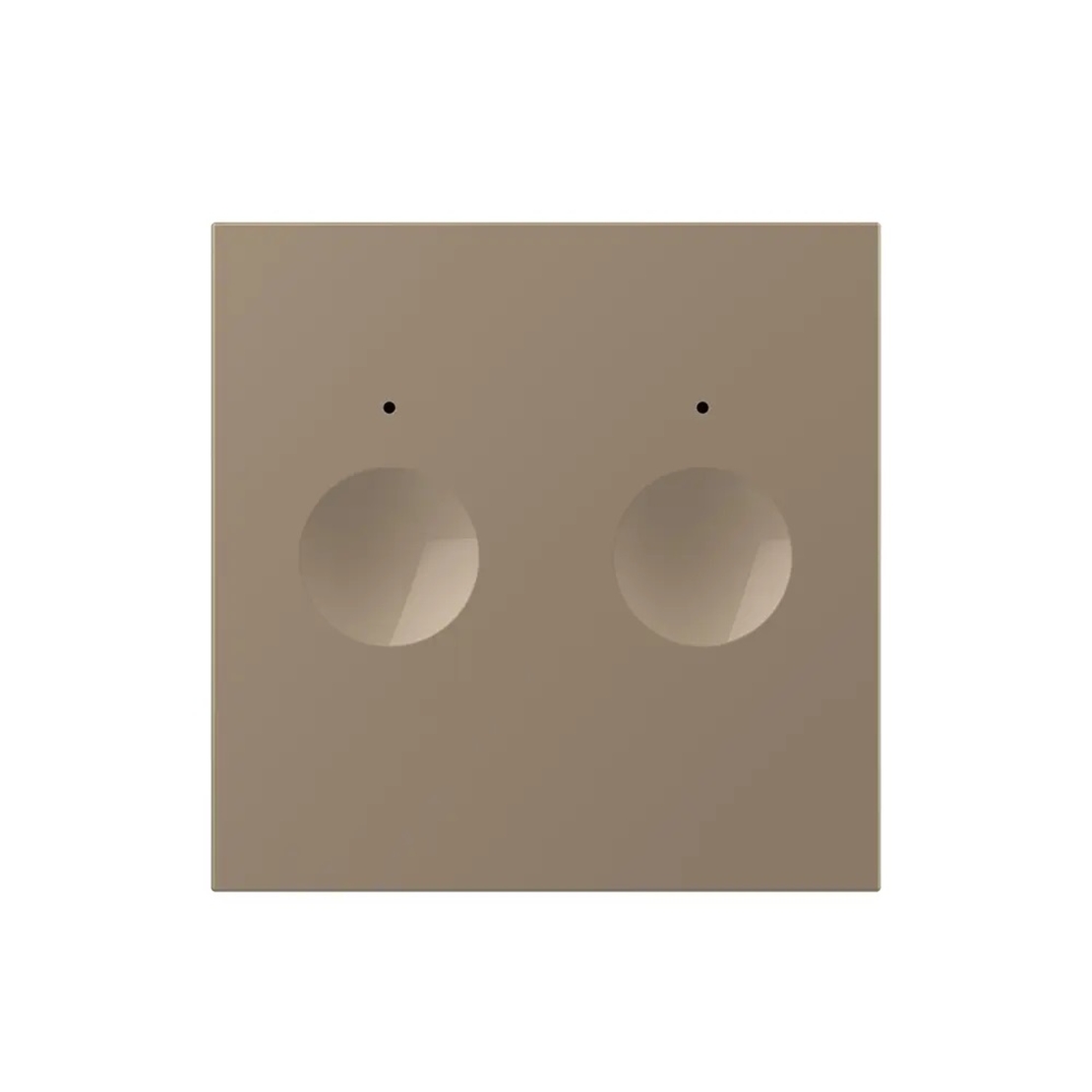 Modul Intrerupator Dublu Cap Scara / Cruce cu Touch LIVOLO - Protocol Zigbee EC, auriu