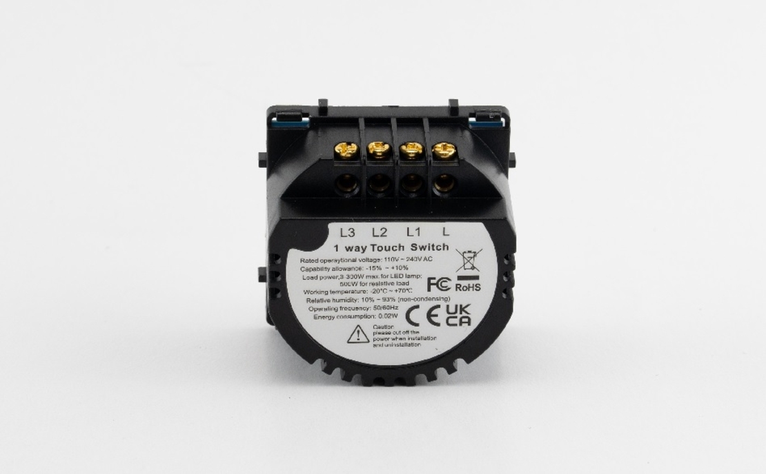 Modul Intrerupator Triplu cu Touch LUXION