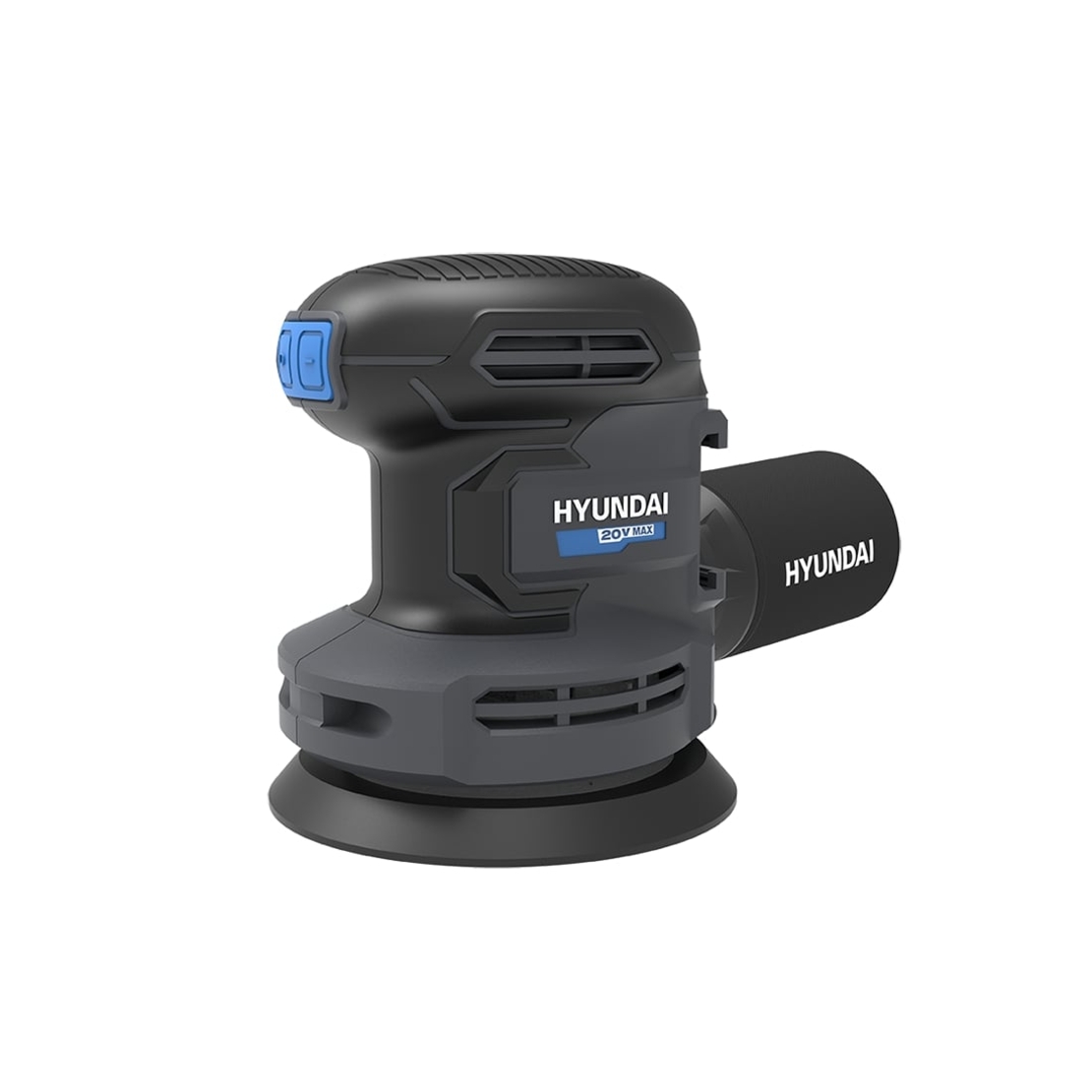 Slefuitor orbital cu acumulator 20V Hyundai OS20S, 125 mm, 11000 rpm, sistem de colectare al prafului, livrat fara acumulator si incarcator