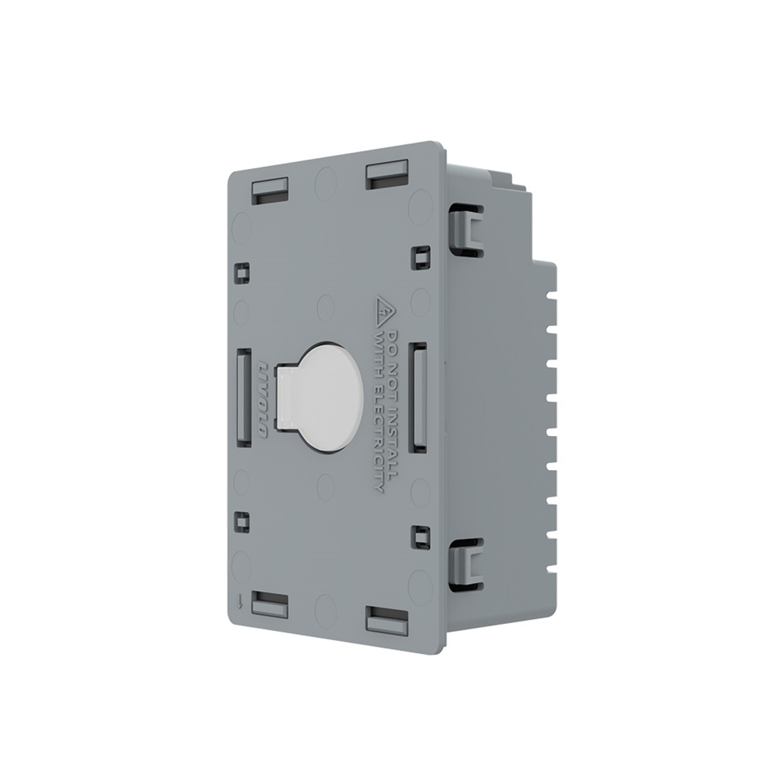 Modul intrerupator simplu cap scara / cruce wireless cu touch Livolo, standard Italian