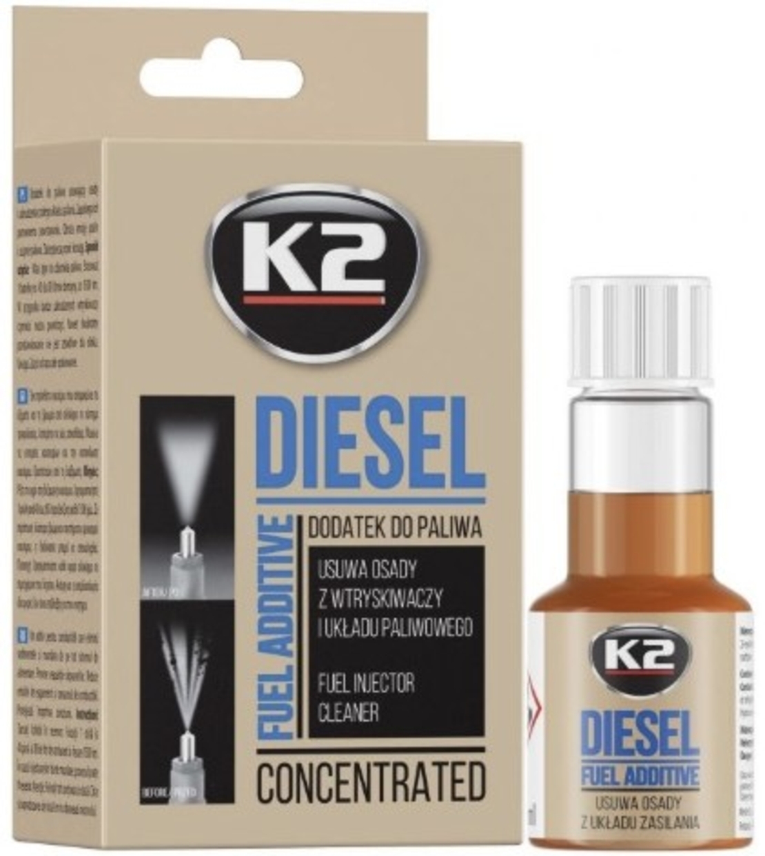 TURBO DIESEL 50ml - Curatitor Injector  diesel  concentrat 50ml.