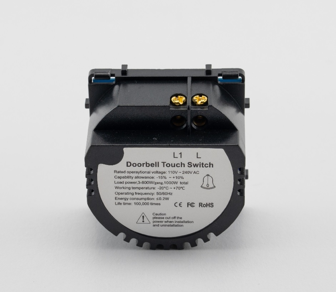 Modul Buton Sonerie cu Touch, cu Revenire LUXION