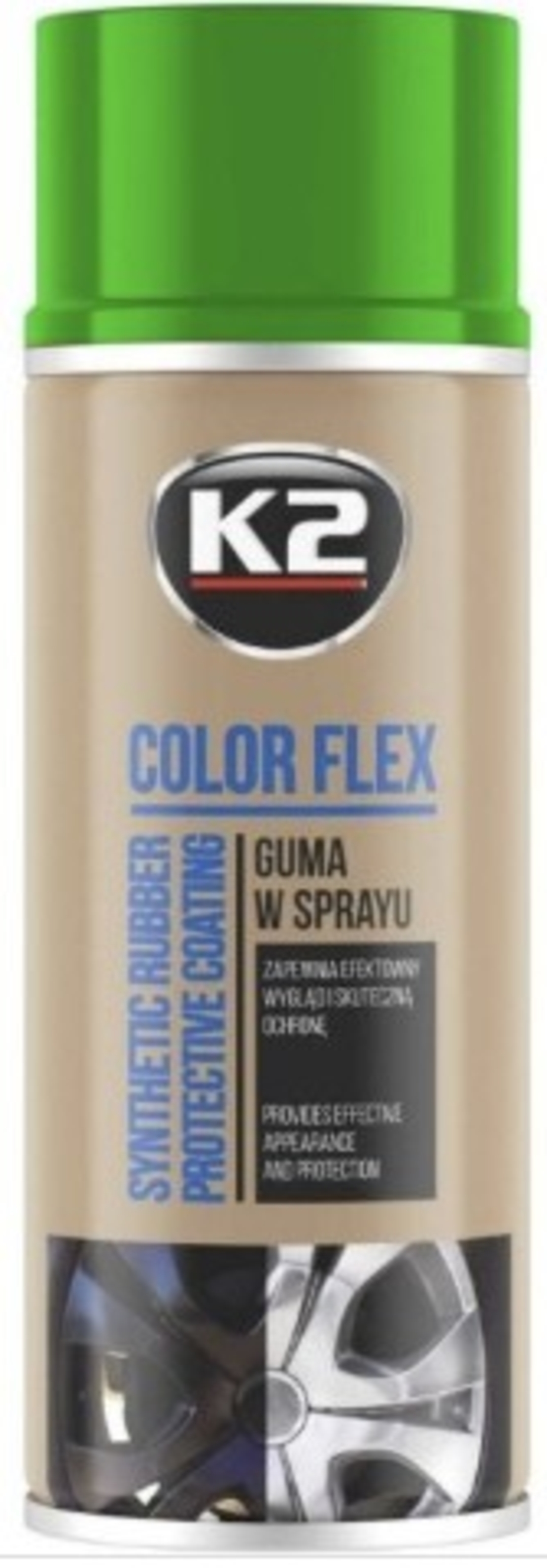COLOR FLEX - Spray vopsea cauciucata - verde deschis