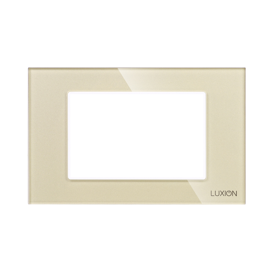 Rama din Sticla Securizata cu Suport 3M LUXION, Standard Italian, auriu