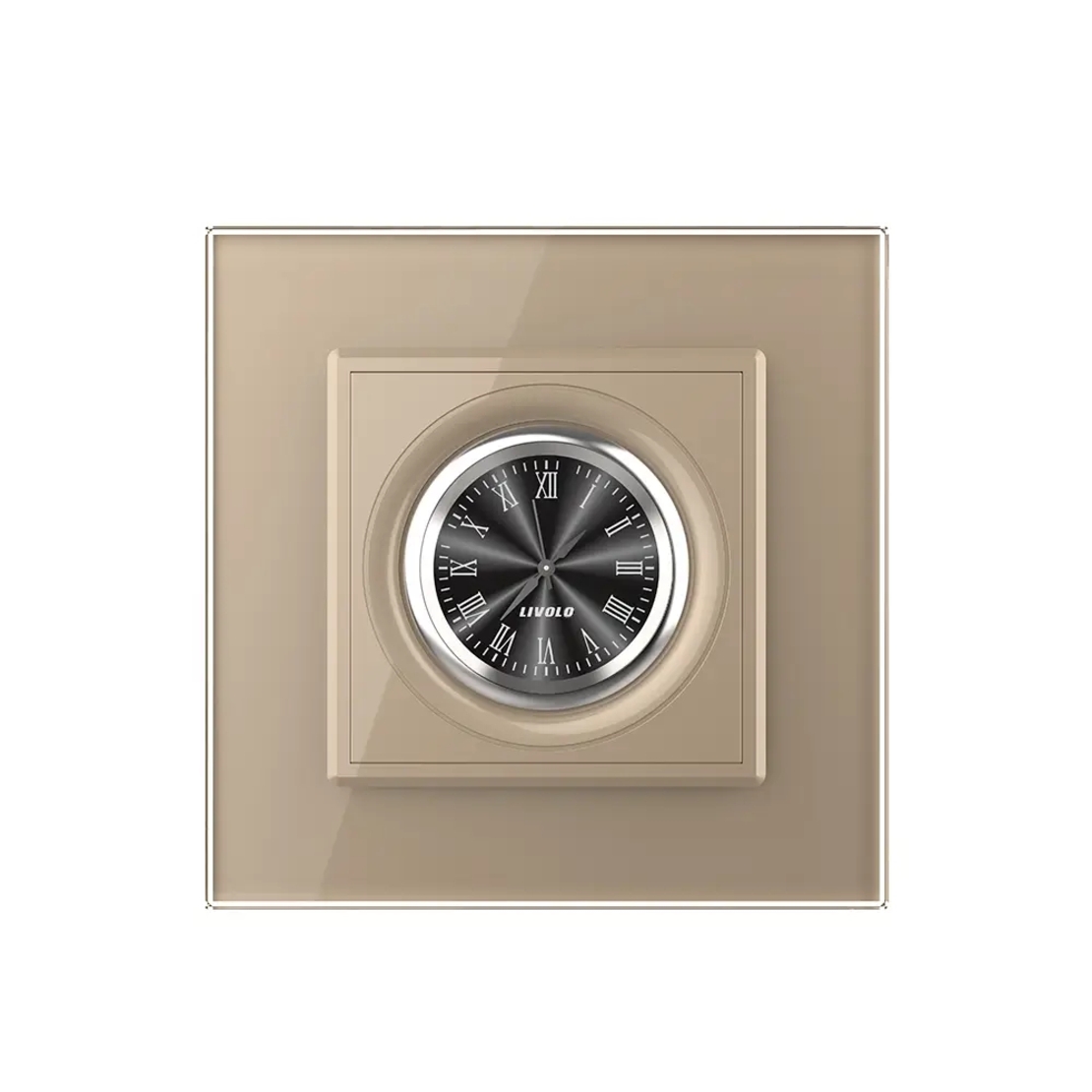 Ceas Mecanic Livolo cu Rama din Sticla Securizata, auriu