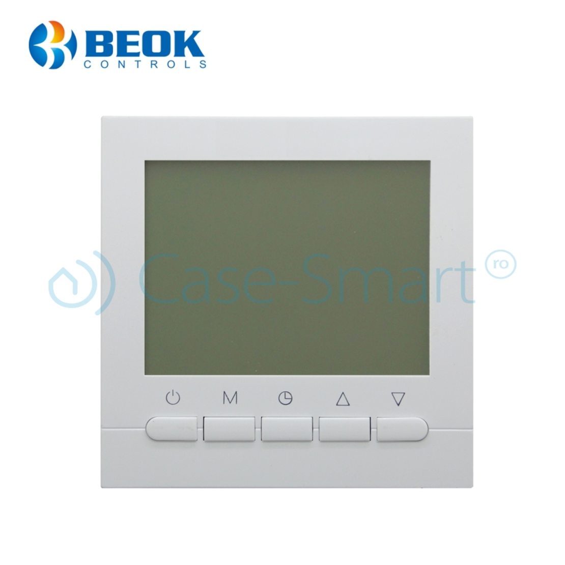 Termostat WiFi pentru centrala termica pe gaz si incalzire in pardoseala, Aplicatia mobila Smart Life, BeOk BOT-313WiFi, alb