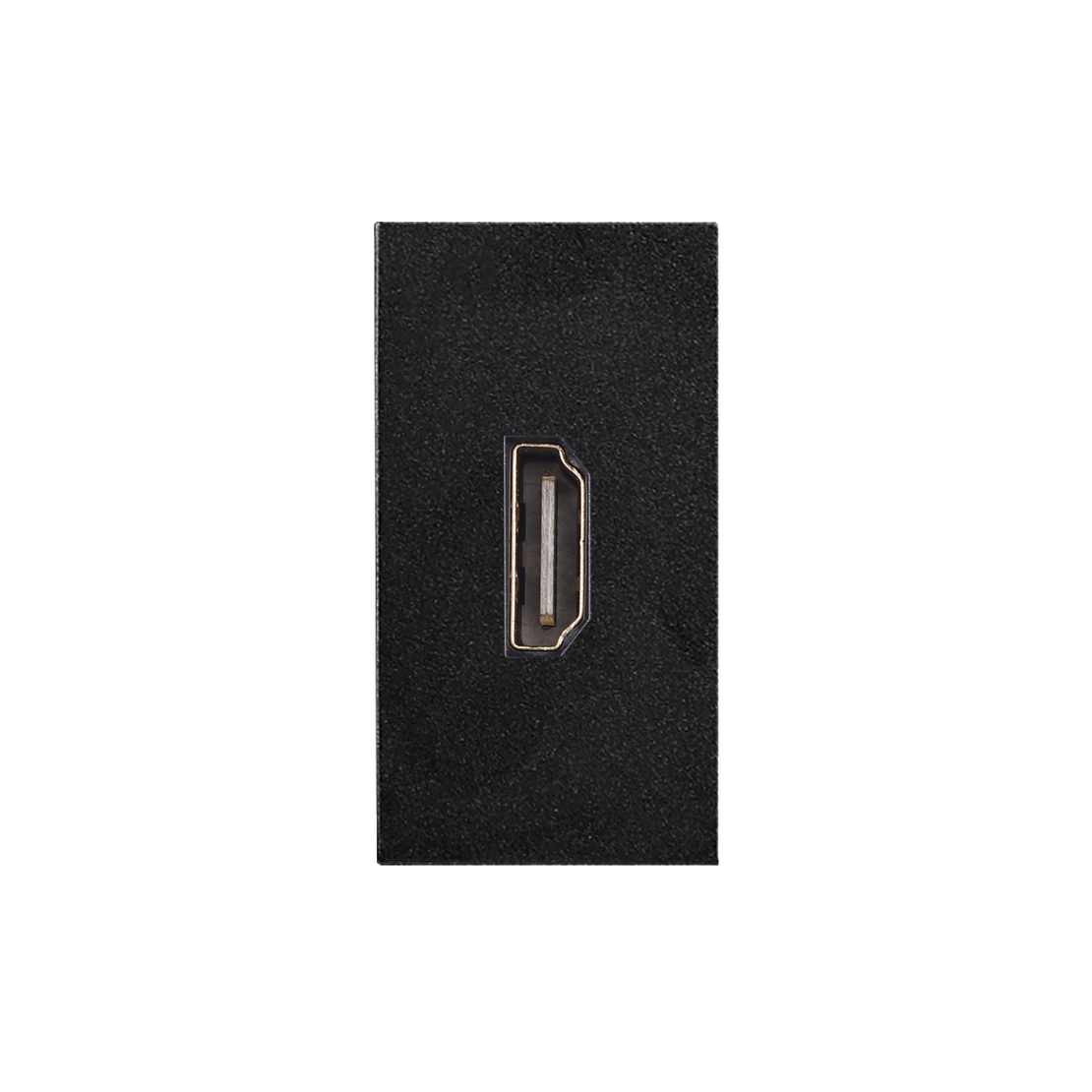 Modul Priza HDMI 1M LUXION, Standard Italian, negru